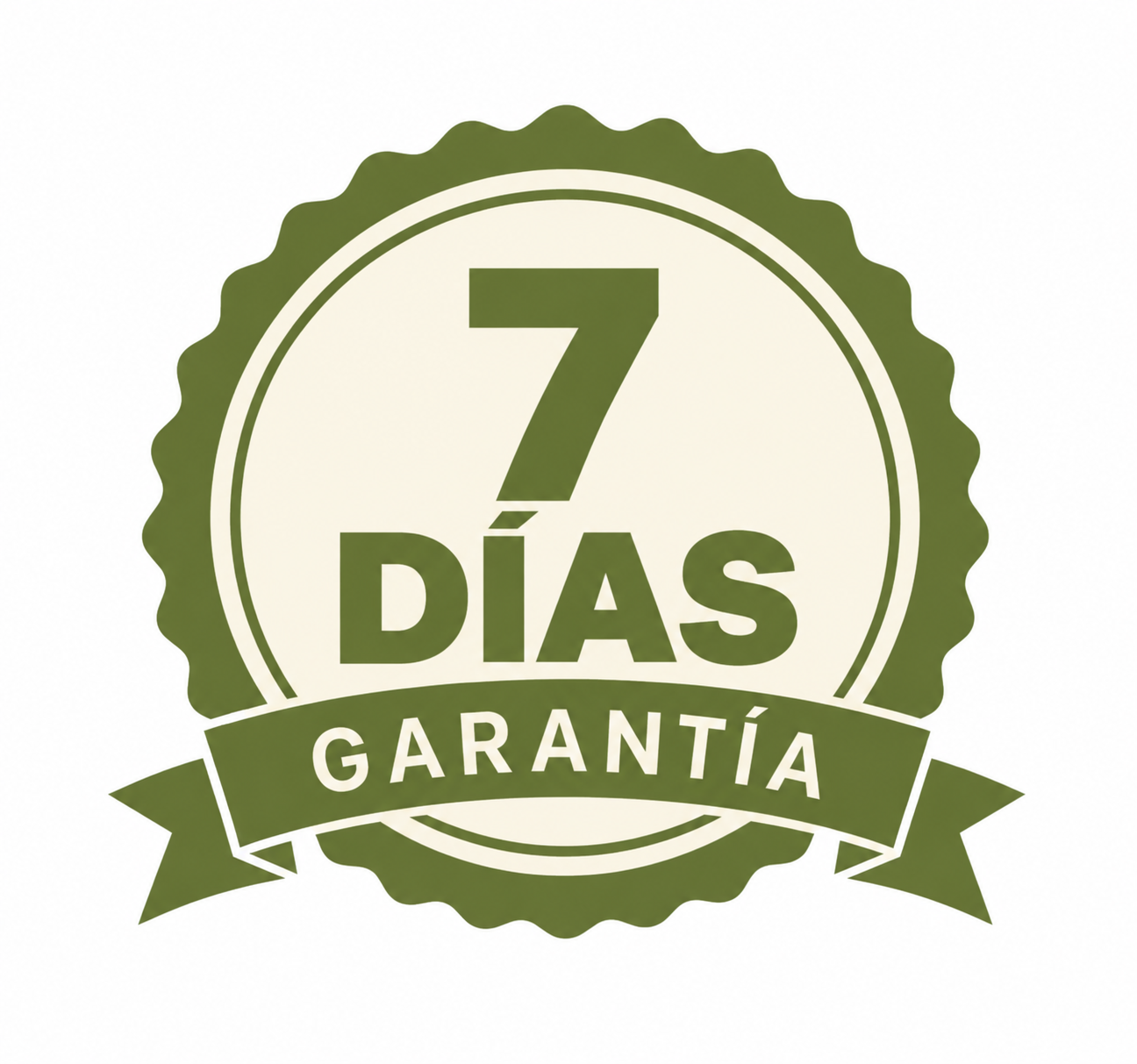 Sello de garantía de 7 días